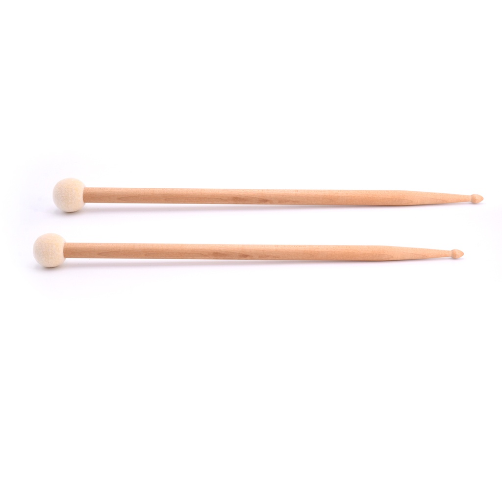 Baguettes Batterie – Franck Agulhon + Tête feutre inusable