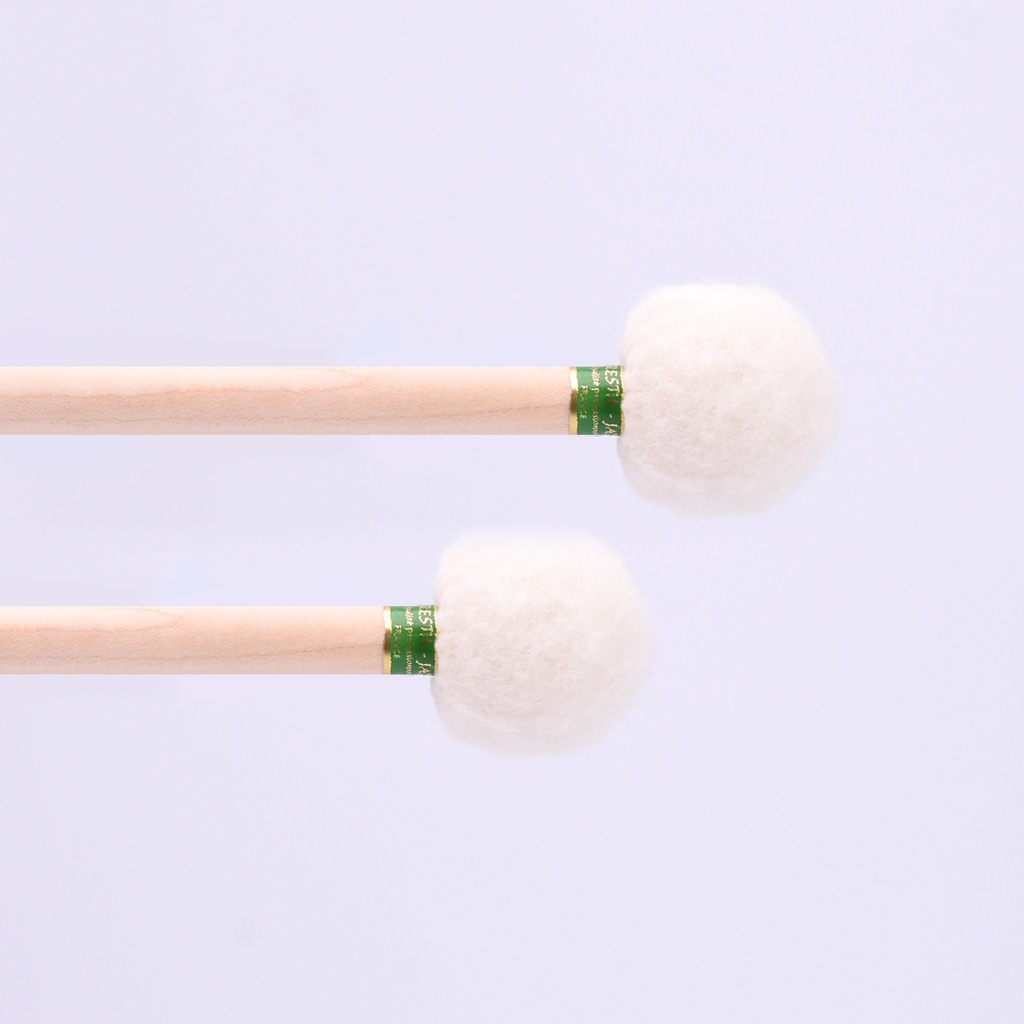 Timpani Mallets Classic - GREEN - Medium Soft