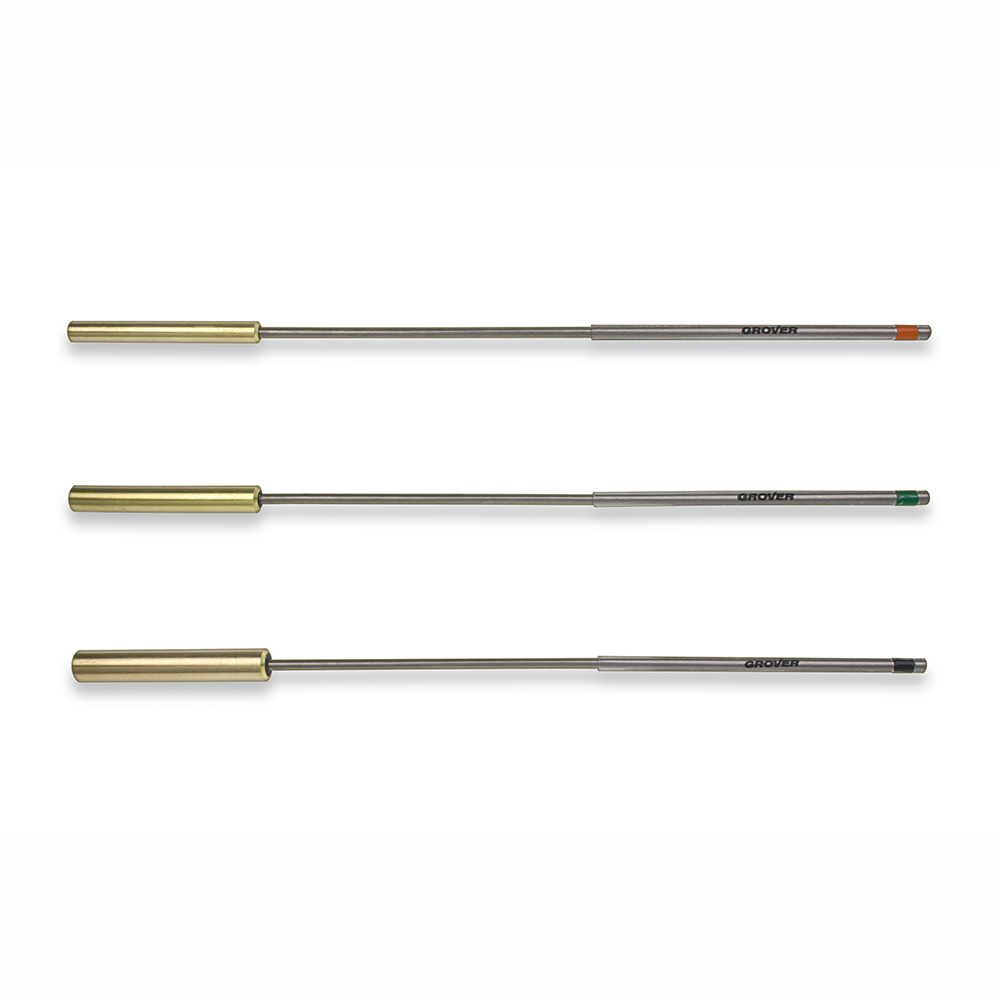 Pack 3 Triangle Beaters Brass Tubular GROVER