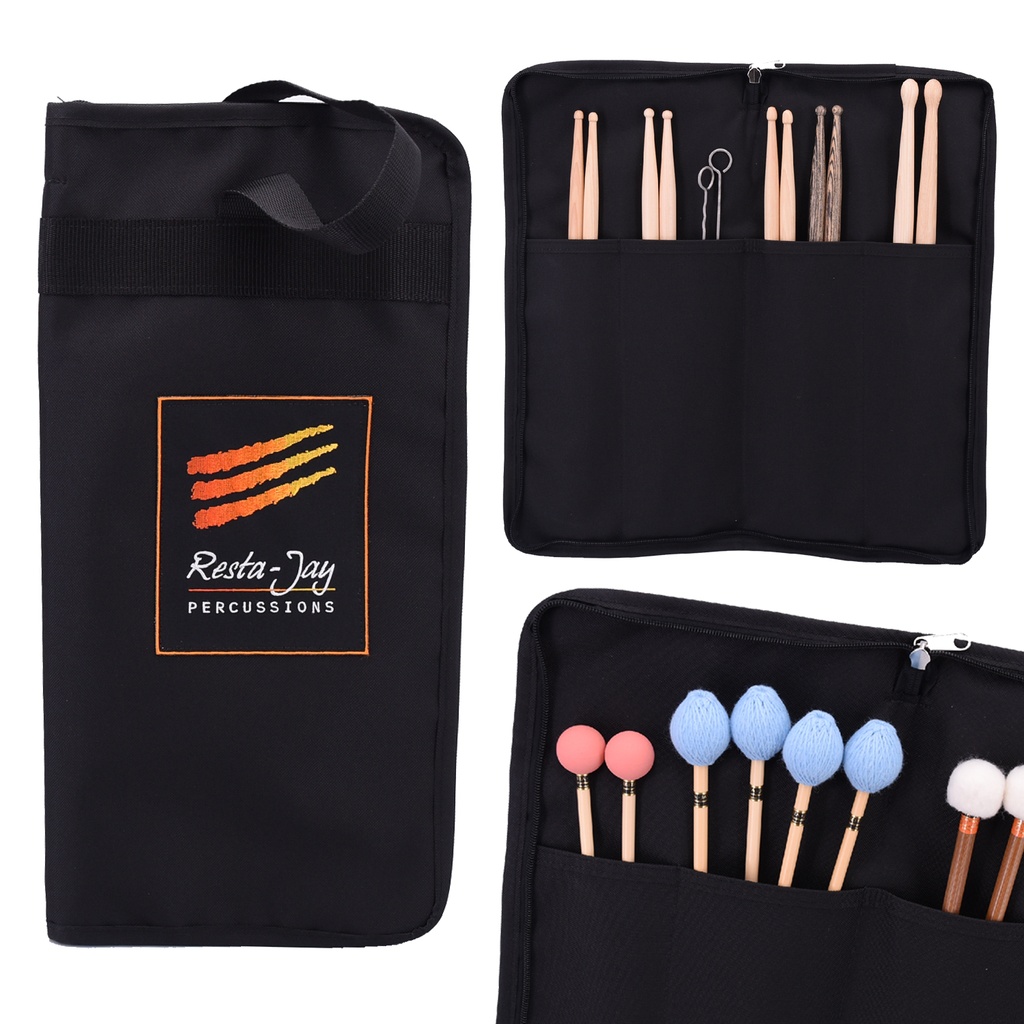 Drummer mallet bag for 10 pairs