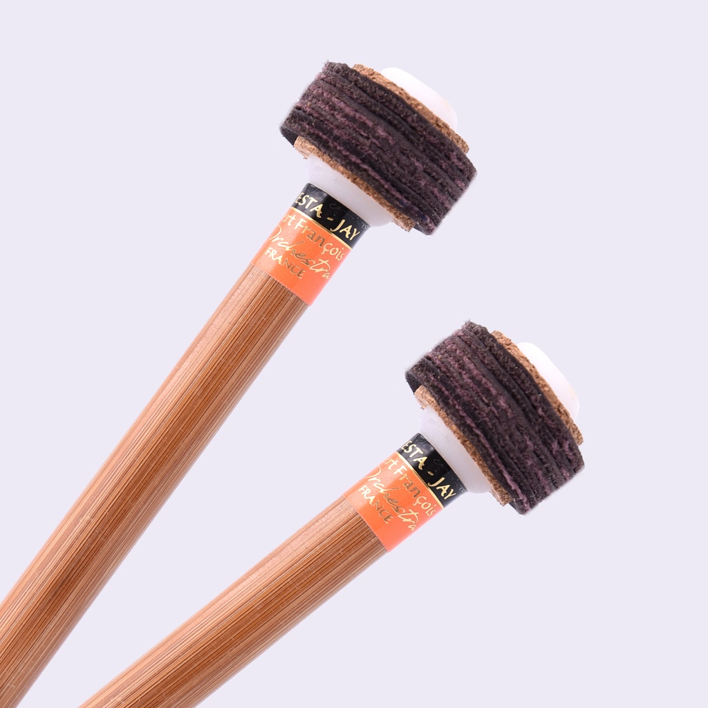 Timpani Mallets Flannel / Leather "ORCHESTRA 04F" Gert François - Brilliant