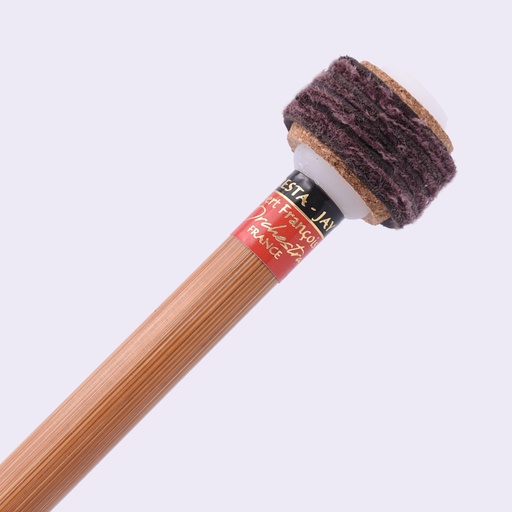 Timpani Mallets Flannel / Leather "ORCHESTRA 03F" Gert François - bright / Lumineux and chaleureux
