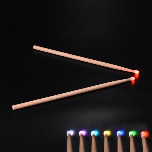 [7A-Lum-Pair] Drum Sticks – 7A - lighting