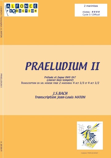 [A26004] Praeludium II | BACH J-S.