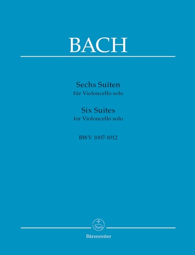[BA00320] Six Suites for Solo Cello | BACH J-S.