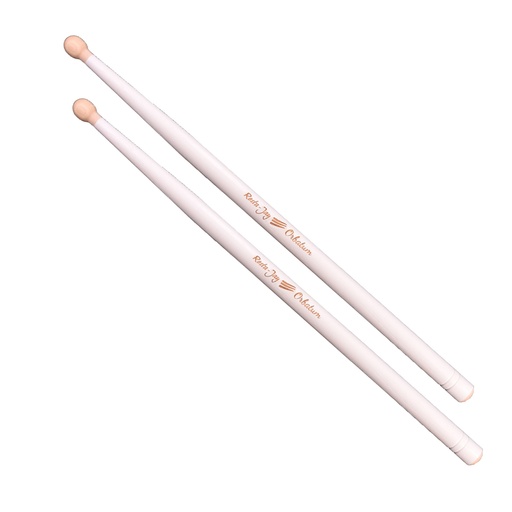 [TAMBORB-blanc-Pair] Military Drum Sticks - ORBATUM – "White"